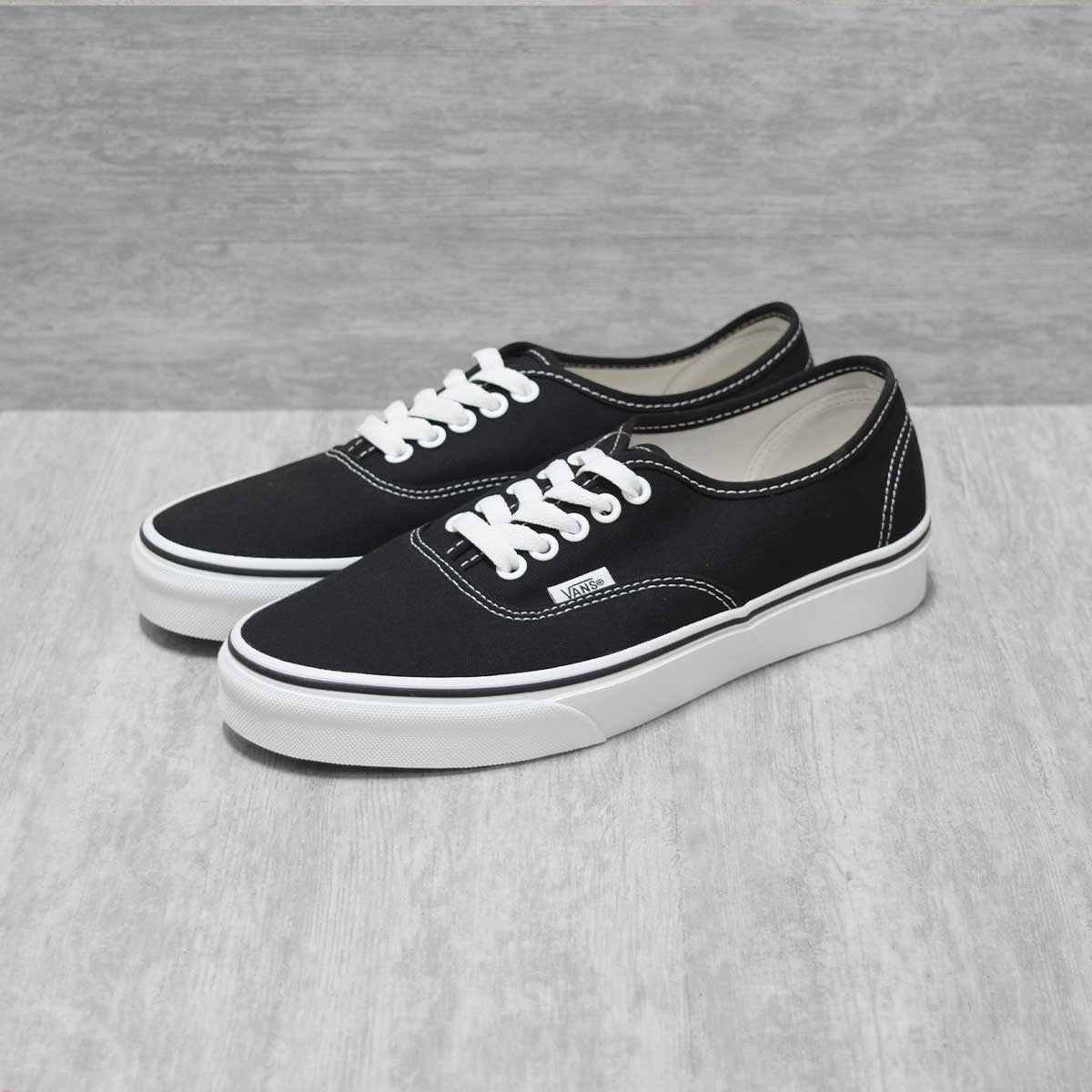 Original black and white vans best sale